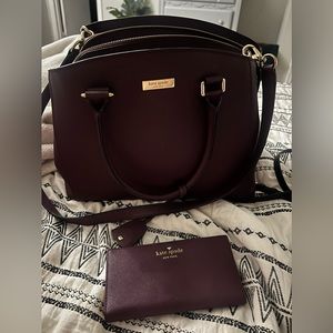 Brand new Kate spade purse and matching wallet